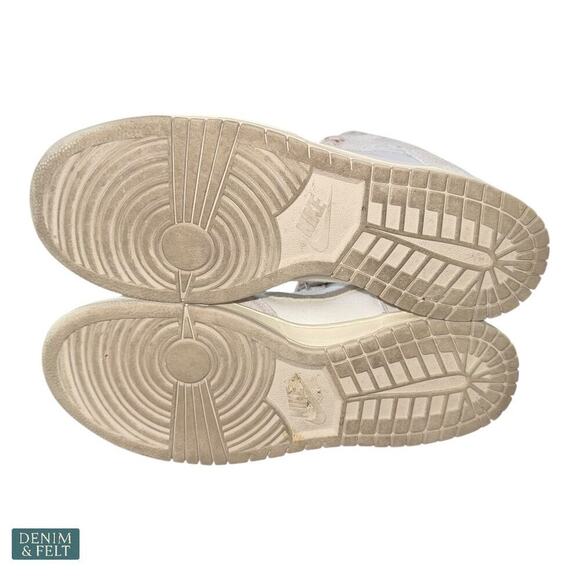 Nike Dunk High Notre Light Orewood Brown White Red Sneakers Men’s Size 10 - Picture 15 of 16